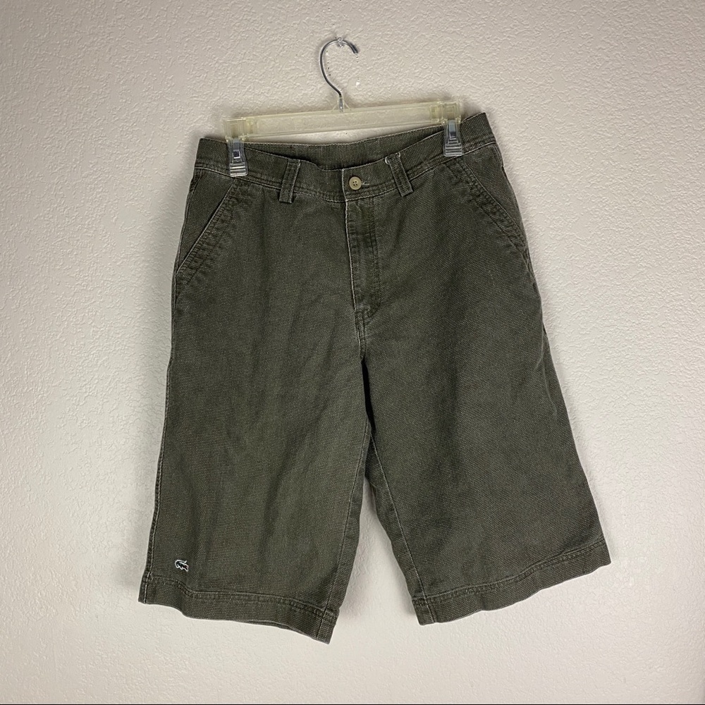 Lacoste Shorts Vintage Mens Size 33 Italy